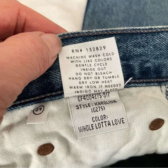 GRLFRND Karolina Whole Lotta Love Jeans 29 New